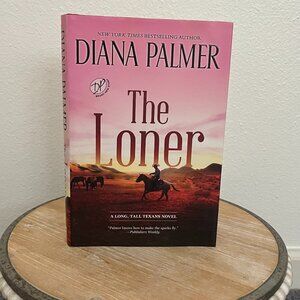 Diana Palmer The Loner, Queen of Western Romance Hardcover book